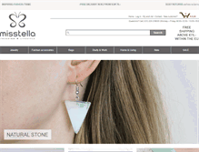 Tablet Screenshot of misstella.com